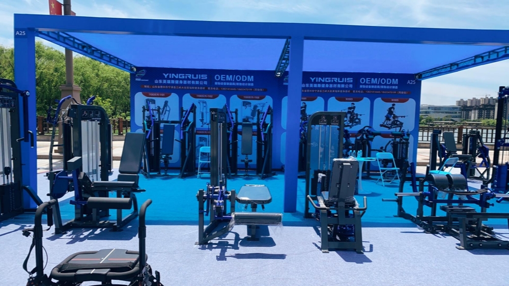 Yingruis Fitness blesti na sejmu fitnes opreme Ningjin 2026